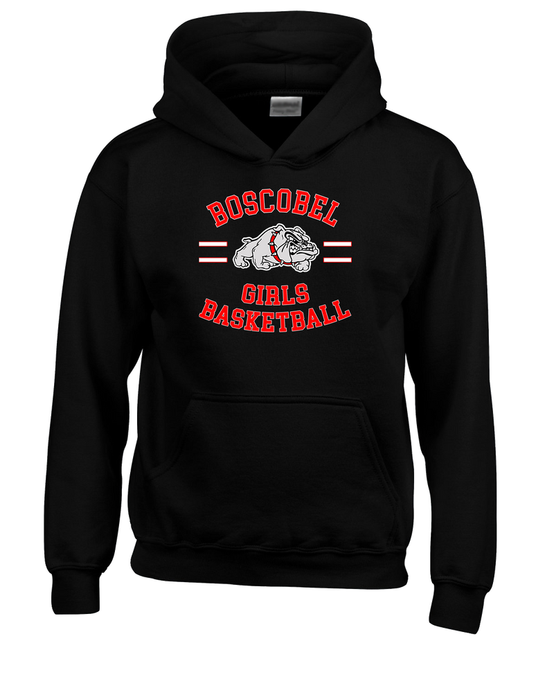 Boscobel HS Girls Basketball Curve - Youth Hoodie