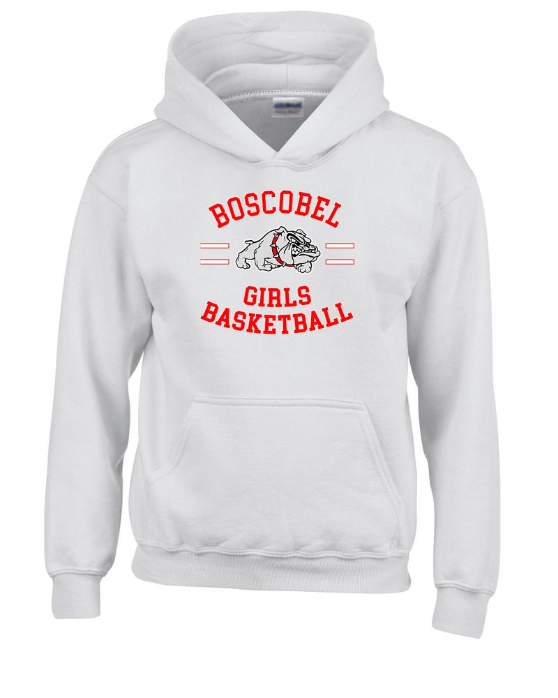 Boscobel HS Girls Basketball Curve - Youth Hoodie