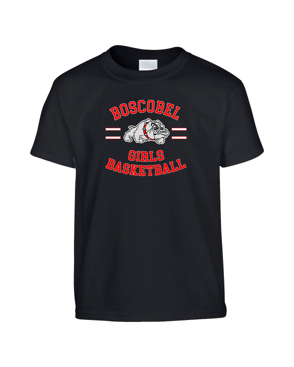 Boscobel HS Girls Basketball Curve - Youth T-Shirt