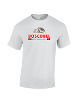 Boscobel HS Girls Basketball Stacked - Cotton T-Shirt