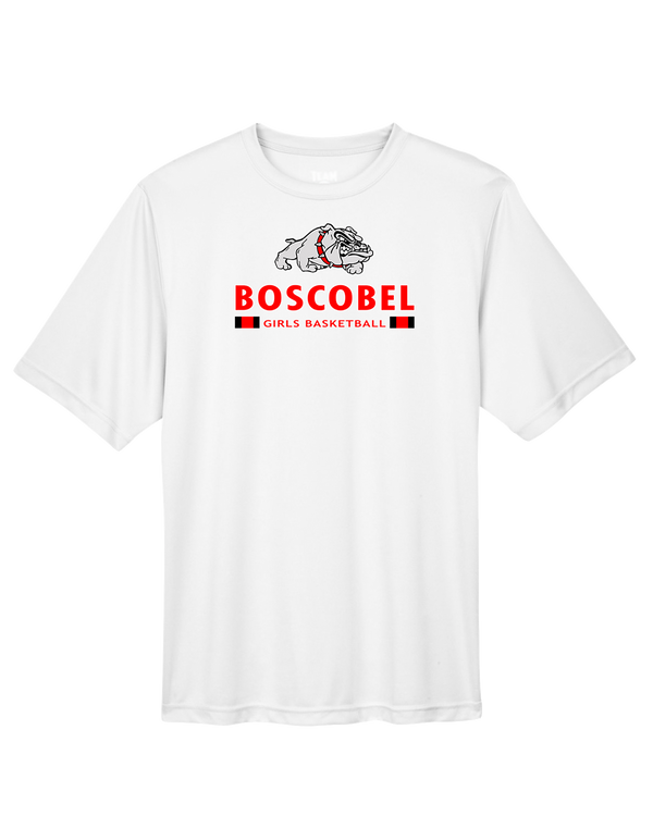 Boscobel HS Girls Basketball Stacked - Performance T-Shirt