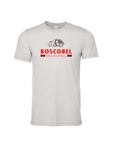 Boscobel HS Girls Basketball Stacked - Mens Tri Blend Shirt