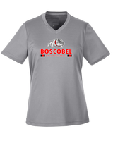Boscobel HS Girls Basketball Stacked - Womens Performance Shirt