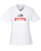 Boscobel HS Girls Basketball Stacked - Womens Performance Shirt