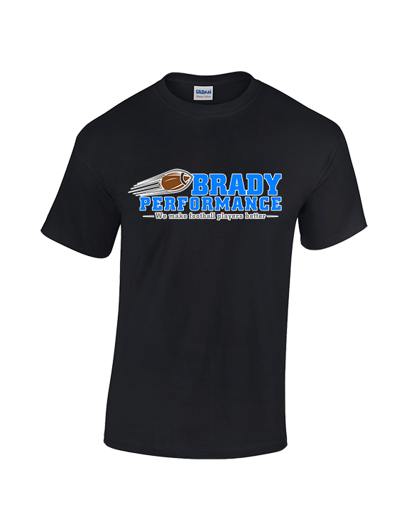 Brady Performance Football Block - Cotton T-Shirt