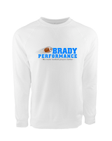 Brady Performance Football Block - Crewneck Sweatshirt