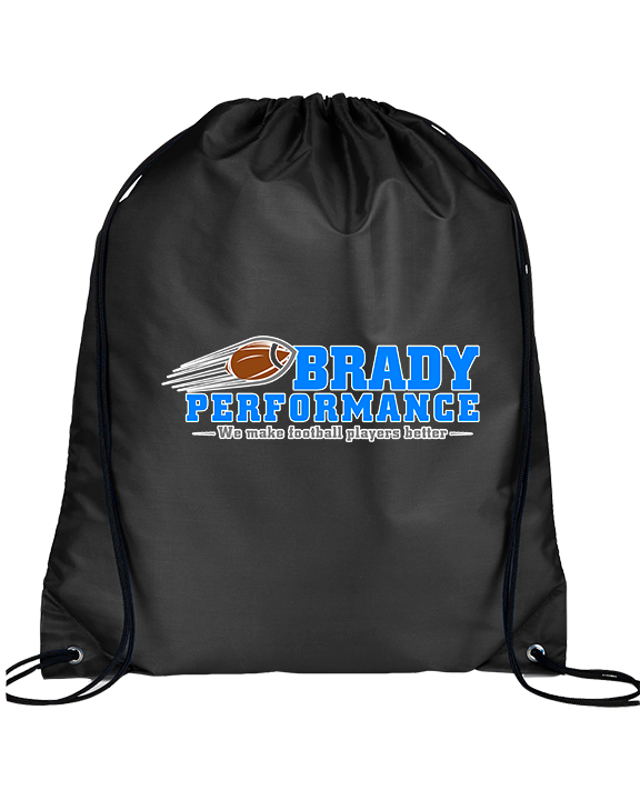 Brady Performance Football Block - Drawstring Bag