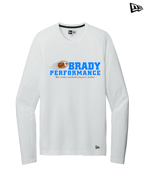 Brady Performance Football Block - New Era Performance Long Sleeve