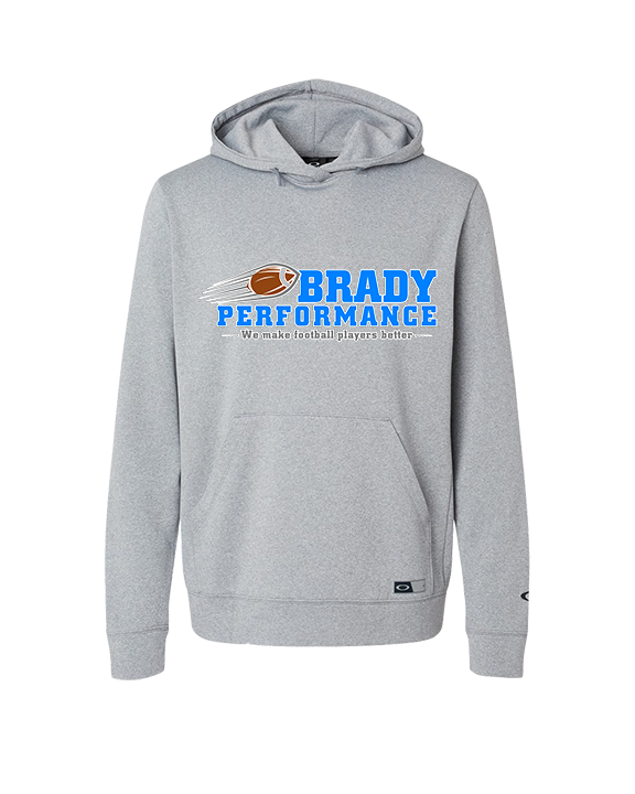 Brady Performance Football Block - Oakley Performance Hoodie
