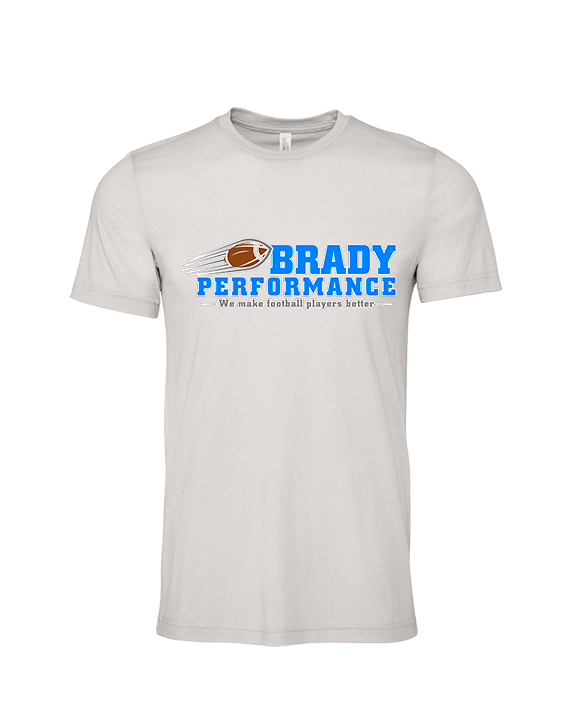 Brady Performance Football Block - Tri-Blend Shirt