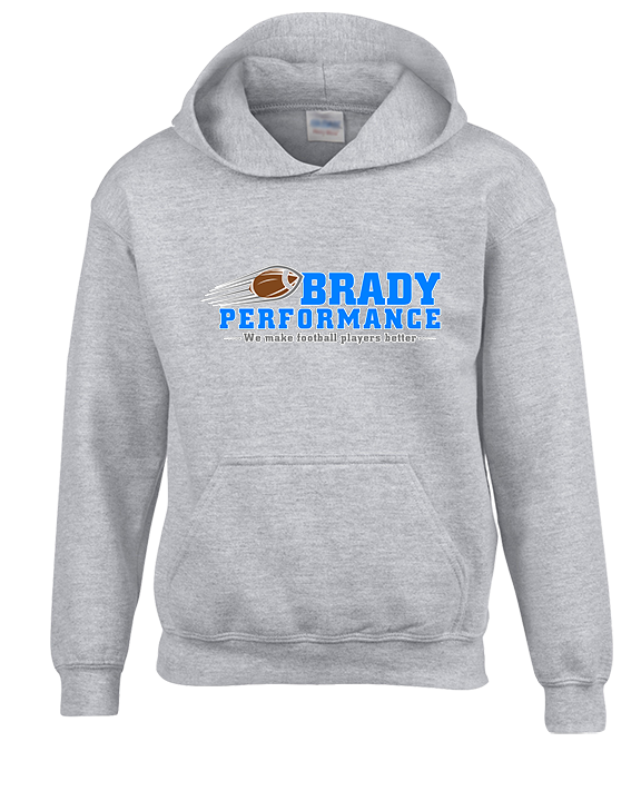 Brady Performance Football Block - Unisex Hoodie