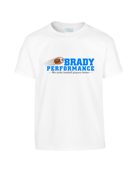 Brady Performance Football Block - Youth Shirt