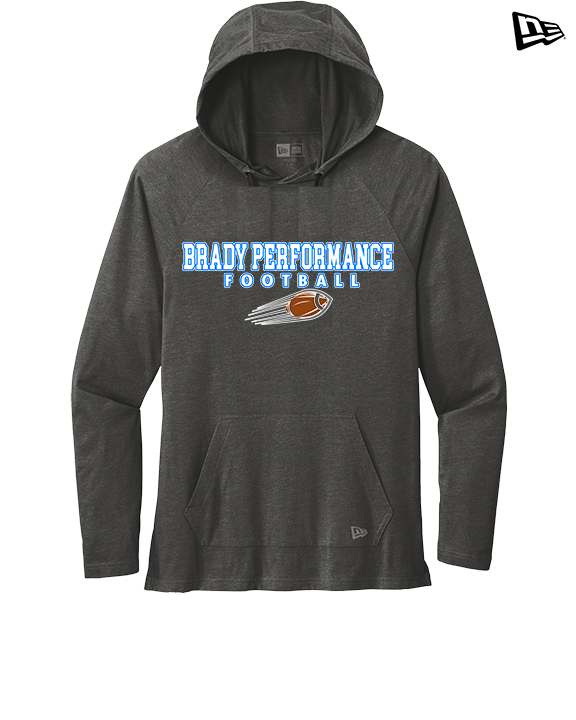 Brady Performance Football Block 2 - New Era Tri-Blend Hoodie