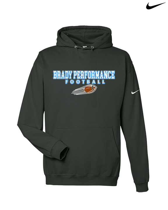 Brady Performance Football Block 2 - Nike Club Fleece Hoodie