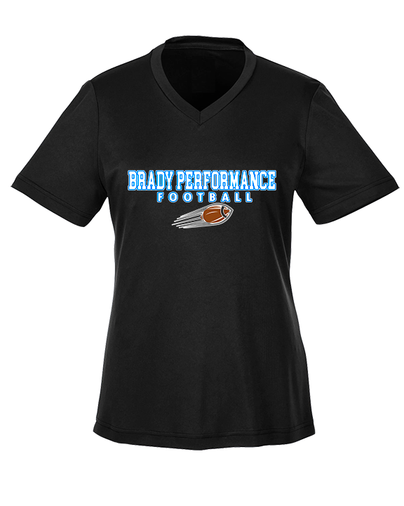 Brady Performance Football Block 2 - Womens Performance Shirt