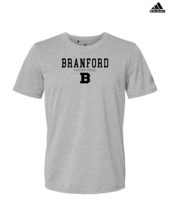 Branford HS Dance Block - Mens Adidas Performance Shirt