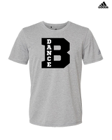 Branford HS Dance Small Logo - Mens Adidas Performance Shirt