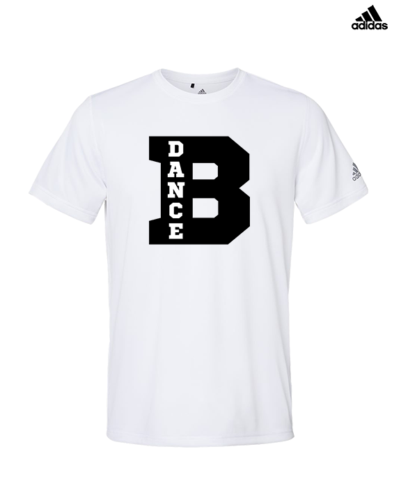 Branford HS Dance Small Logo - Mens Adidas Performance Shirt