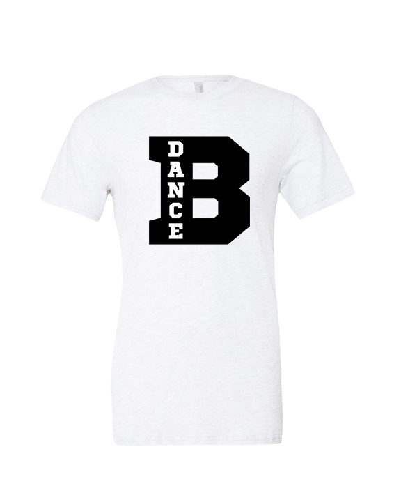 Branford HS Dance Small Logo - Tri-Blend Shirt