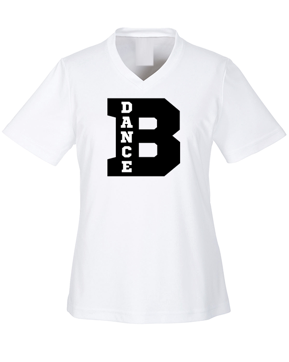Branford HS Dance Small Logo - Womens Performance Shirt