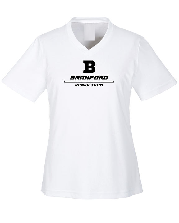 Branford HS Dance Split - Womens Performance Shirt