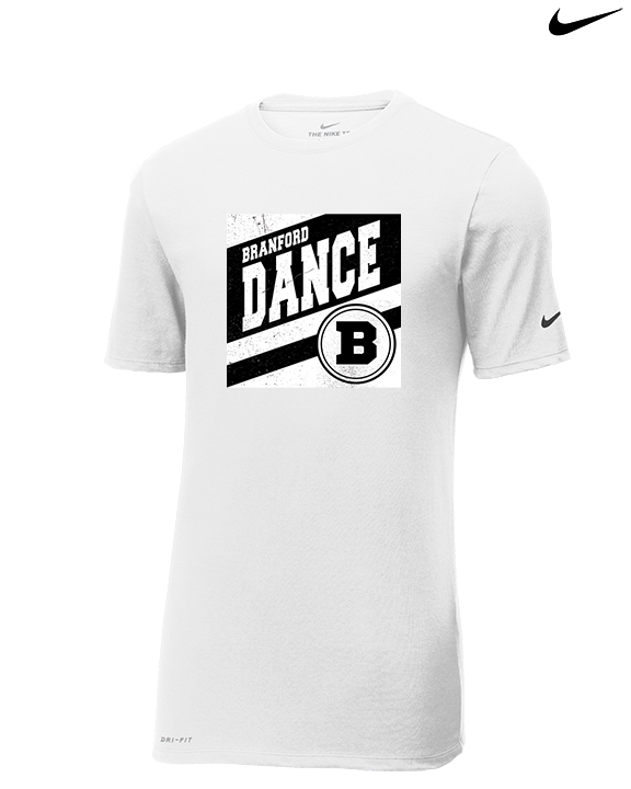 Branford HS Dance Square - Mens Nike Cotton Poly Tee