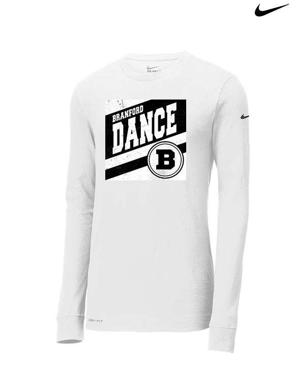 Branford HS Dance Square - Mens Nike Longsleeve