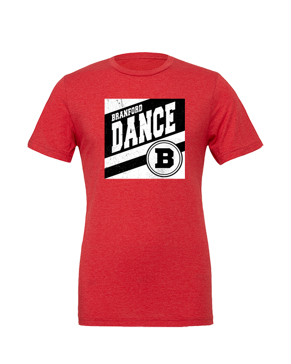 Branford HS Dance Square - Tri-Blend Shirt