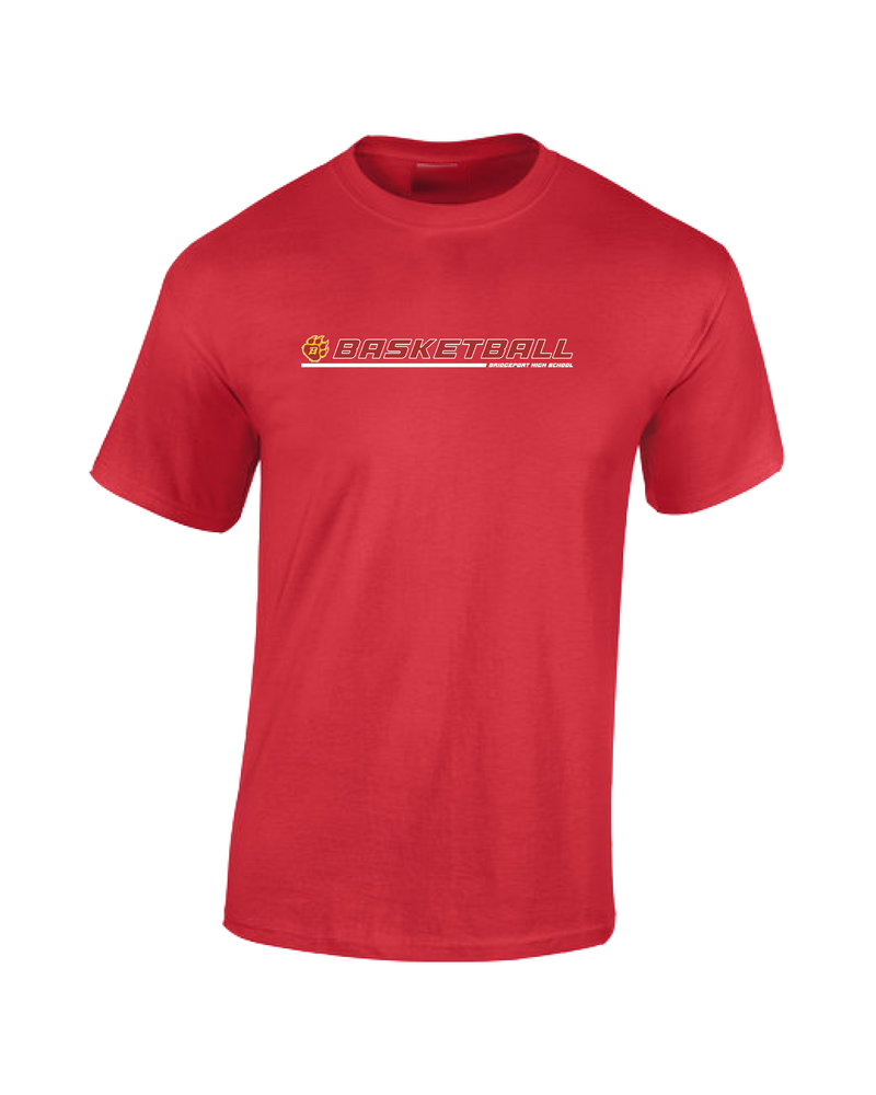 Bridgeport HS Lines - Cotton T-Shirt