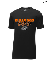 Brighton HS Volleyball Dad - Mens Nike Cotton Poly Tee