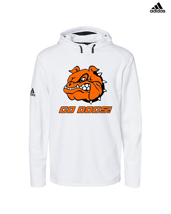 Brighton HS Volleyball Go Dogs! - Mens Adidas Hoodie