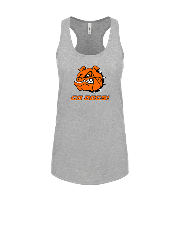 Brighton HS Volleyball Go Dogs! - Womens Tank Top