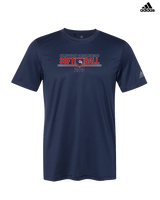 Britton Deerfield HS Softball - Mens Adidas Performance Shirt