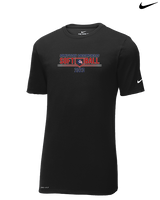 Britton Deerfield HS Softball - Mens Nike Cotton Poly Tee