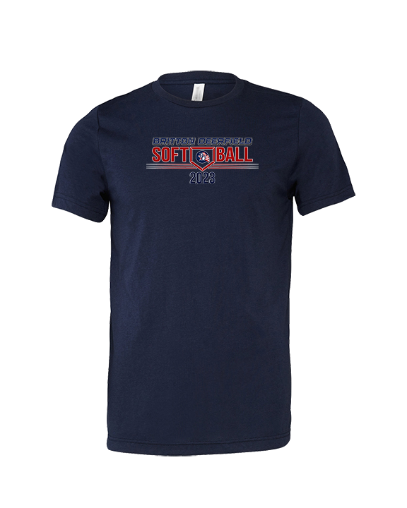Britton Deerfield HS Softball - Tri-Blend Shirt