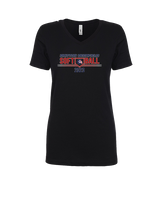 Britton Deerfield HS Softball - Womens V-Neck
