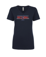 Britton Deerfield HS Softball - Womens V-Neck