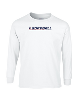Britton Deerfield HS Softball Lines - Cotton Longsleeve