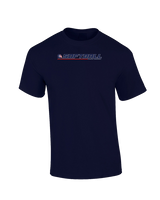 Britton Deerfield HS Softball Lines - Cotton T-Shirt