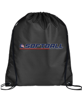 Britton Deerfield HS Softball Lines - Drawstring Bag