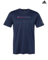 Britton Deerfield HS Softball Lines - Mens Adidas Performance Shirt