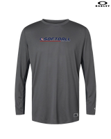 Britton Deerfield HS Softball Lines - Mens Oakley Longsleeve