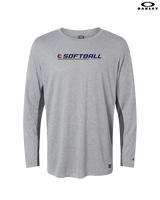 Britton Deerfield HS Softball Lines - Mens Oakley Longsleeve