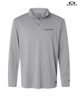 Britton Deerfield HS Softball Lines - Mens Oakley Quarter Zip
