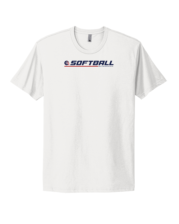 Britton Deerfield HS Softball Lines - Mens Select Cotton T-Shirt