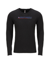 Britton Deerfield HS Softball Lines - Tri-Blend Long Sleeve