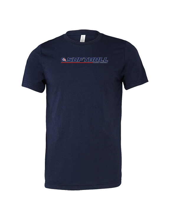 Britton Deerfield HS Softball Lines - Tri-Blend Shirt