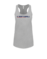 Britton Deerfield HS Softball Lines - Womens Tank Top
