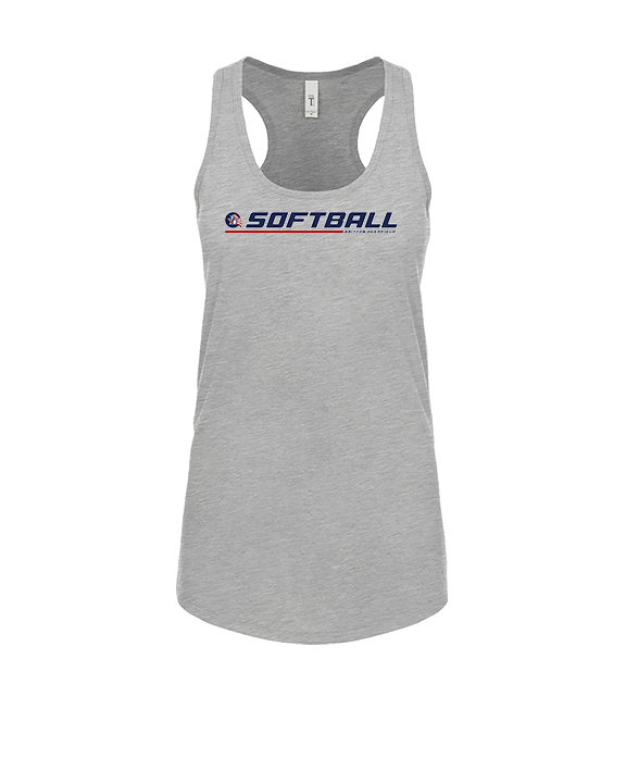 Britton Deerfield HS Softball Lines - Womens Tank Top
