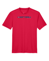 Britton Deerfield HS Softball Lines - Youth Performance Shirt